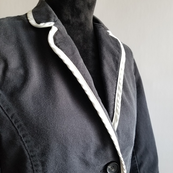 American Eagle 3/4 Sleeve Pea Coat Style Blazer L - Picture 5 of 7